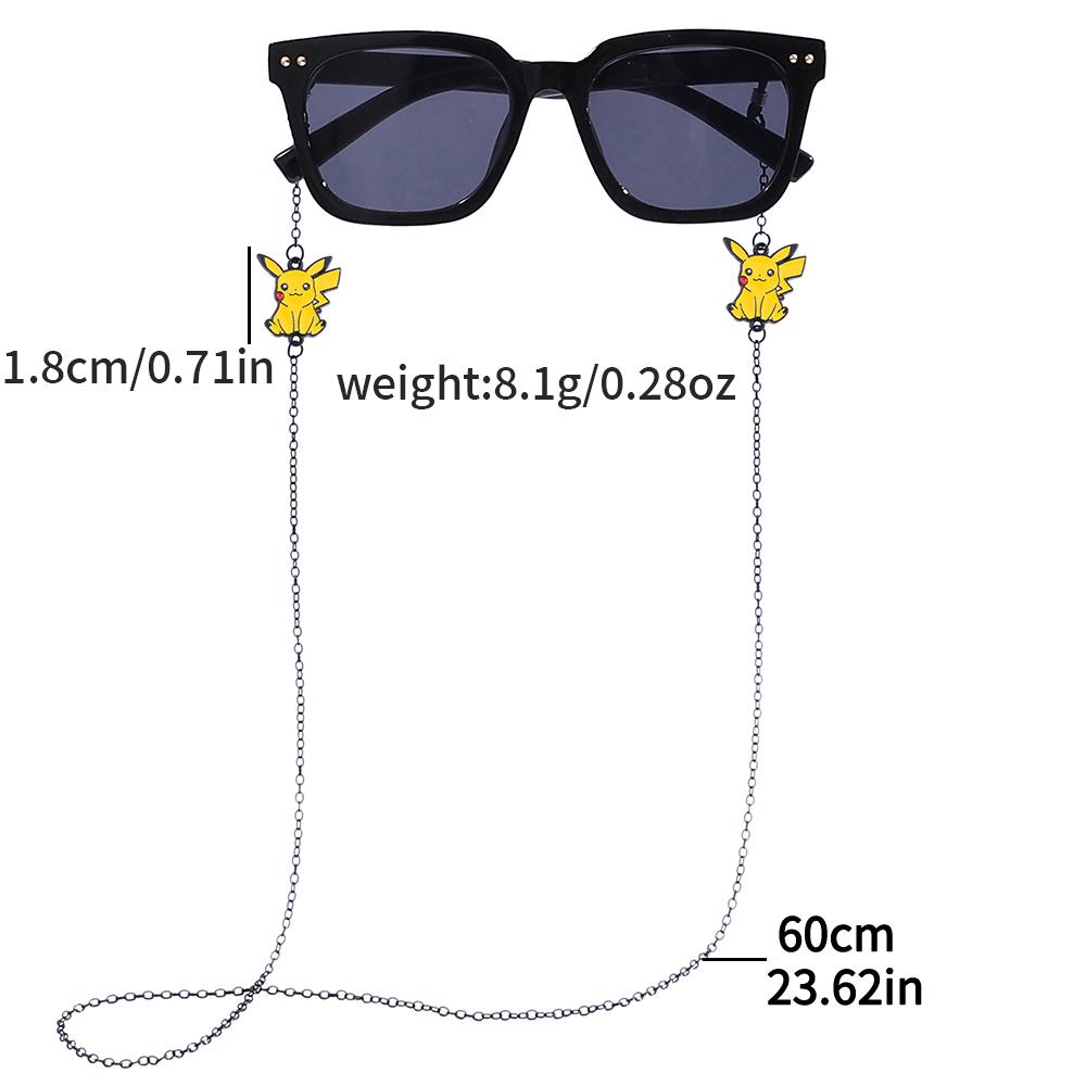 Pokémon Anime Glasses Chain Cute Pikachu & Character Enamel Pendant Handmade Eyewear Lanyard for Men & Women
Pokémon Anime Glasses Chain Cute Pikachu & Character Enamel Pendant Handmade Eyewear Lanyard for Men & Women