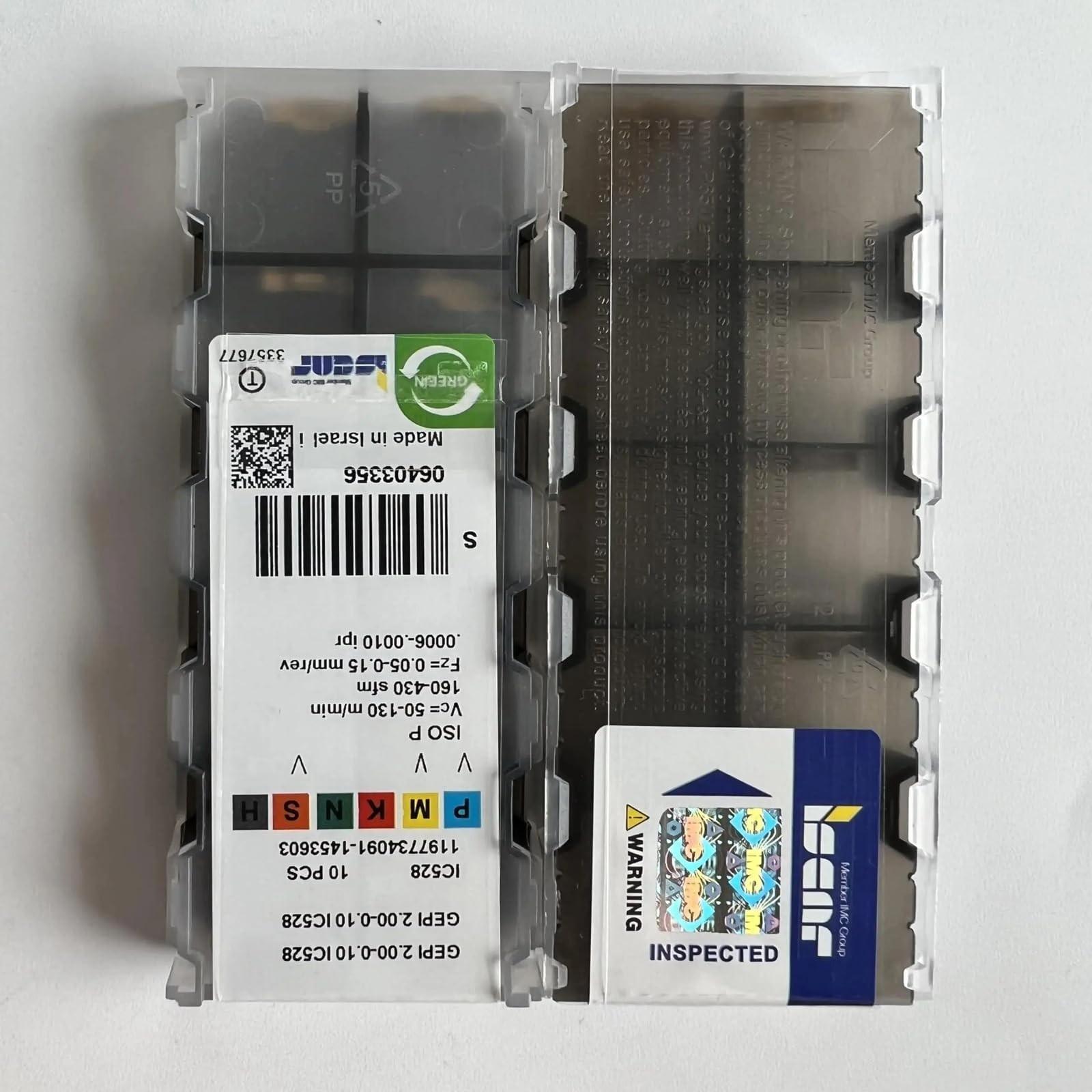 GEPI2.00-0.10 IC528 /Industrial indexable Carbide Inserts 10 PCS
GEPI2.00-0.10 IC528 /Industrial indexable Carbide Inserts 10 PCS
