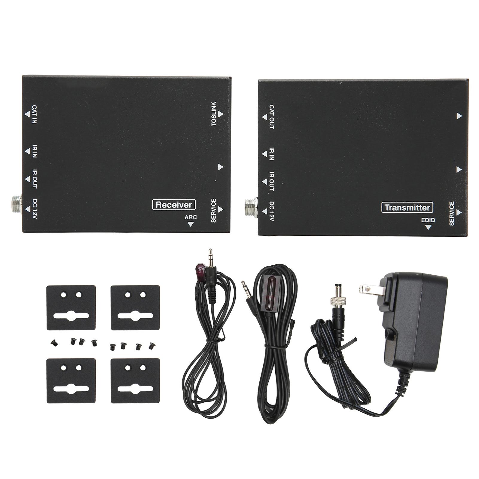 HD Multimedia Interface Extender 4K 60Hz 18Gbps Support 2 Way IR HD Multimedia Interface US Plug
HD Multimedia Interface Extender 4K 60Hz 18Gbps Support 2 Way IR HD Multimedia Interface US Plug
