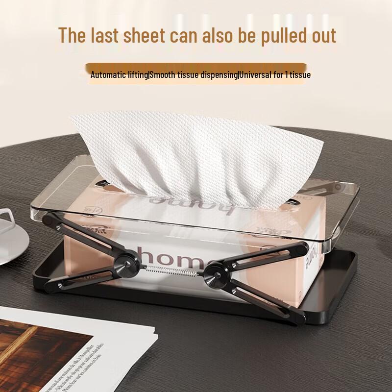 Creative Spring-Loaded Desktop Tissue Box
Creative Spring-Loaded Desktop Tissue Box