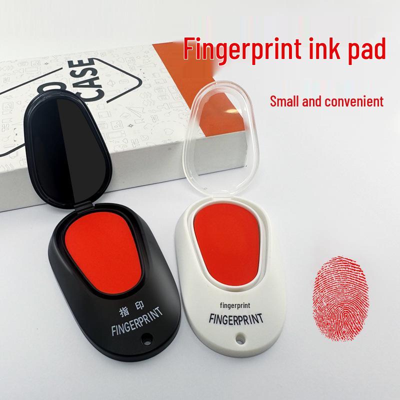 Compact Quick-Dry Fingerprint Ink Pad - Red Lid for Bank & Contract Use Black Case (Chinese-English)
Compact Quick-Dry Fingerprint Ink Pad - Red Lid for Bank & Contract Use Black Case (Chinese-English)