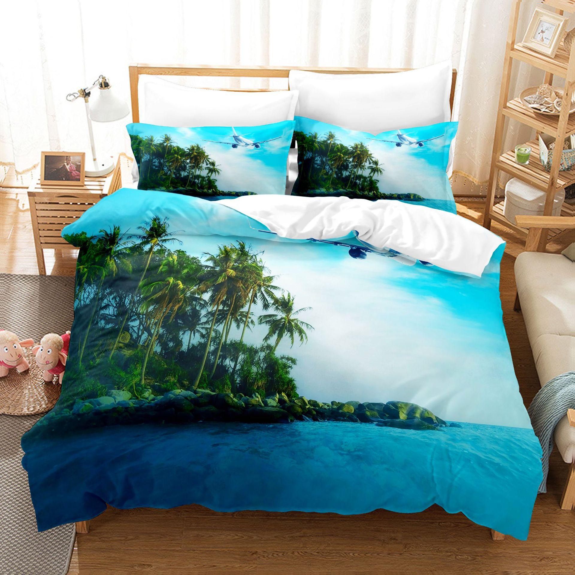 3D Digital Printing Bedding Four-Piece Set Three-Piece Set Aircraft Bed Sheet Quilt Pillow 135X200 two-piece set
3D Digital Printing Bedding Four-Piece Set Three-Piece Set Aircraft Bed Sheet Quilt Pillow 135X200 two-piece set