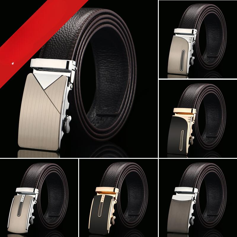 Brown Open Edge Cowhide Belt Men s Real Cowhide Business Casual Automatic Buckle Belt 110-130cm
Brown Open Edge Cowhide Belt Men s Real Cowhide Business Casual Automatic Buckle Belt 110-130cm