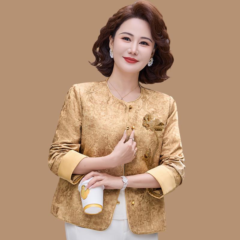 New Arrival: Stylish Embroidered Jacket for Middle-Aged & Elderly Women – Spring/Autumn Chinese National Style 3XL 120-135 lbs оранжевый
New Arrival: Stylish Embroidered Jacket for Middle-Aged & Elderly Women – Spring/Autumn Chinese National Style 3XL 120-135 lbs оранжевый
