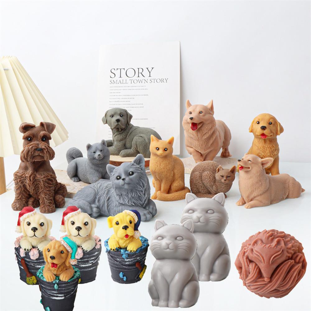 3D Милые плюшевые щенки кошки Мэн, силиконовая форма для свечей, собака ши-тцу, гипсовая смоляная форма, пухлый лисичка, мяч для изготовления гипса, декор, подарки
3D Милые плюшевые щенки кошки Мэн, силиконовая форма для свечей, собака ши-тцу, гипсовая смоляная форма, пухлый лисичка, мяч для изготовления гипса, декор, подарки
