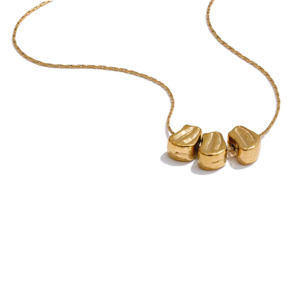 Yhpup Casting Metal Stone Shape Stainless Steel Waterproof Collar Necklace Pendant Daily Trendy Vintage Chic Korean Jewelry Gift
Yhpup Casting Metal Stone Shape Stainless Steel Waterproof Collar Necklace Pendant Daily Trendy Vintage Chic Korean Jewelry Gift