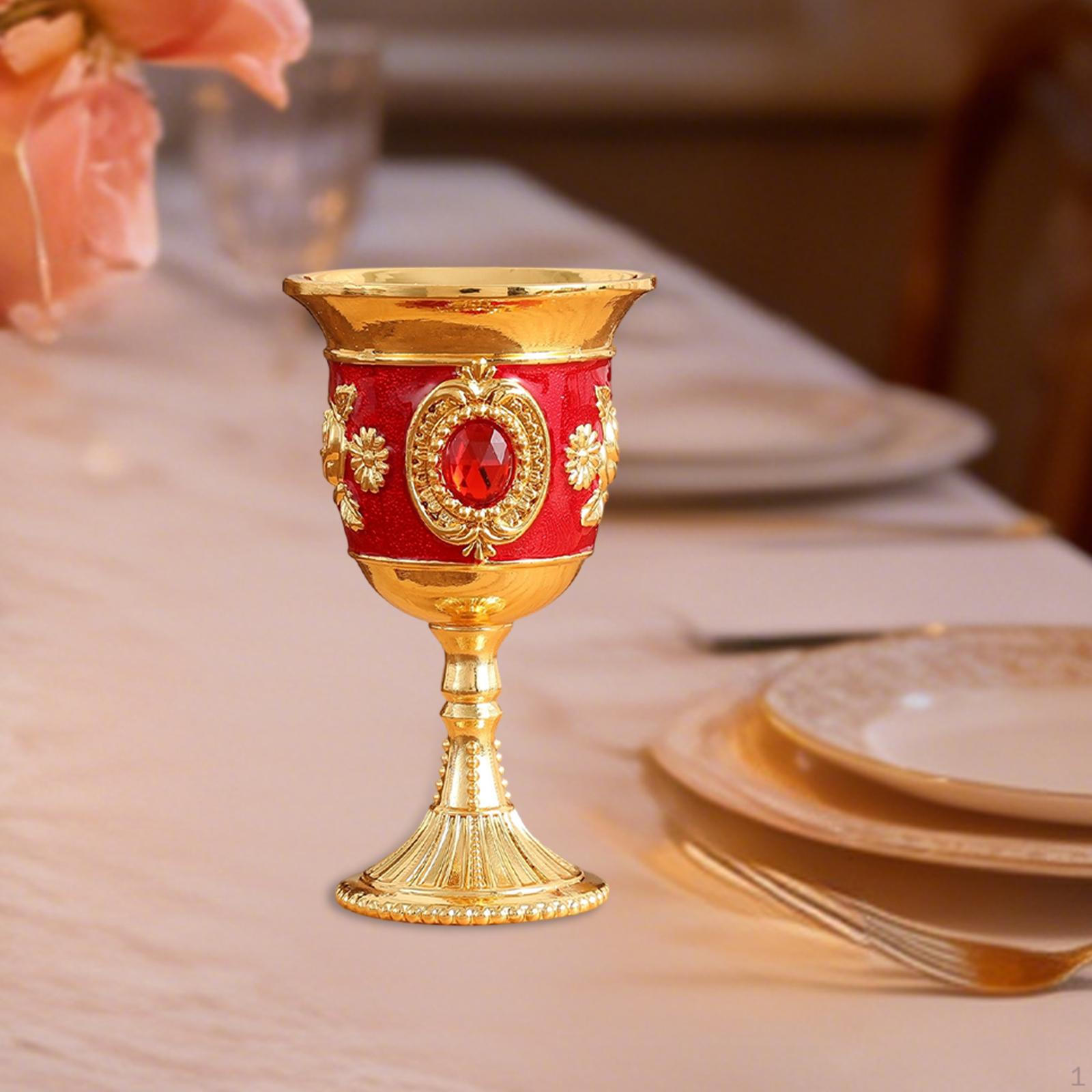 Cup Zinc Alloy Decorative Item Suitable for Gold Red
Cup Zinc Alloy Decorative Item Suitable for Gold Red