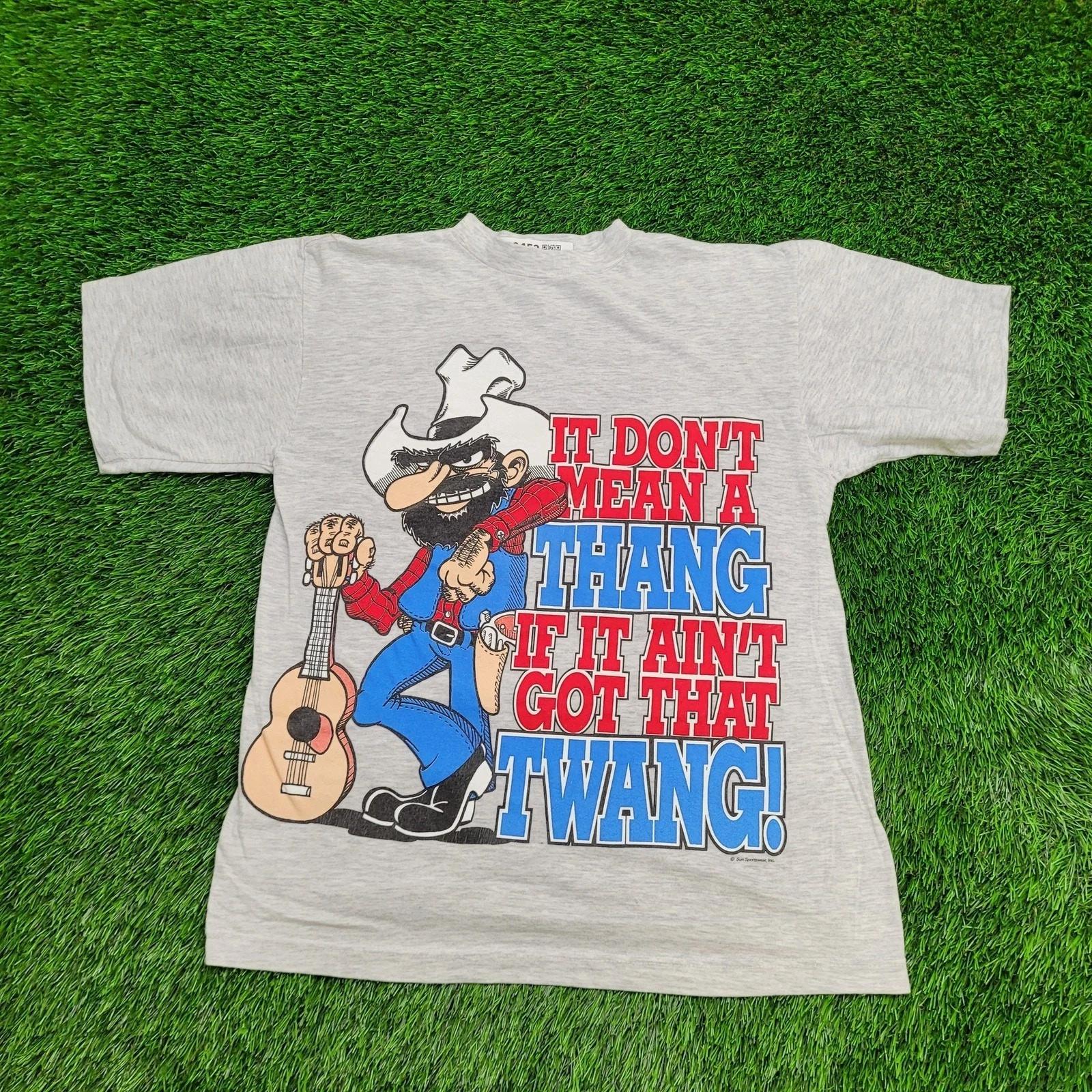 Vintage Funny Cowboy Western Shirt S/M 20x26 Gray Statement Humor Y2K M
Vintage Funny Cowboy Western Shirt S/M 20x26 Gray Statement Humor Y2K M
