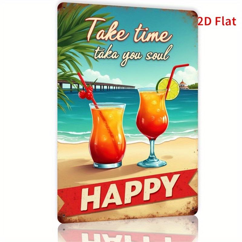 Funny Inspirational Quotes Vintage Rectangular Iron Metal Wall Art Vintage Beach Cocktail Poster Rustic Home and Garden Decor 20x30cm(7.8x11.8inch)
Funny Inspirational Quotes Vintage Rectangular Iron Metal Wall Art Vintage Beach Cocktail Poster Rustic Home and Garden Decor 20x30cm(7.8x11.8inch)
