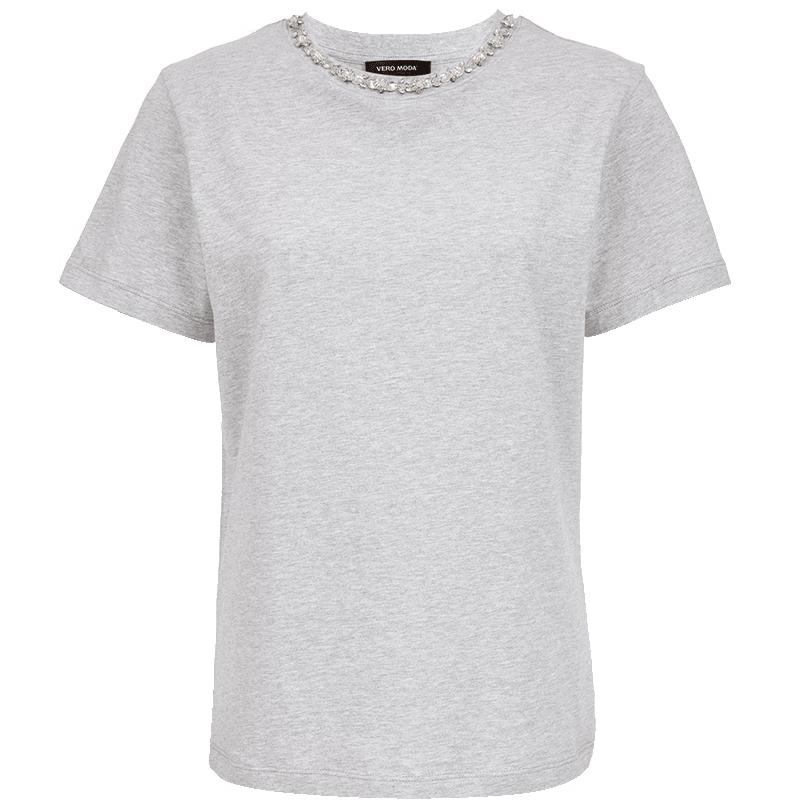 VEROMODA 2025 Autumn Pure Cotton Beaded Short Sleeve T-Shirt
VEROMODA 2025 Autumn Pure Cotton Beaded Short Sleeve T-Shirt