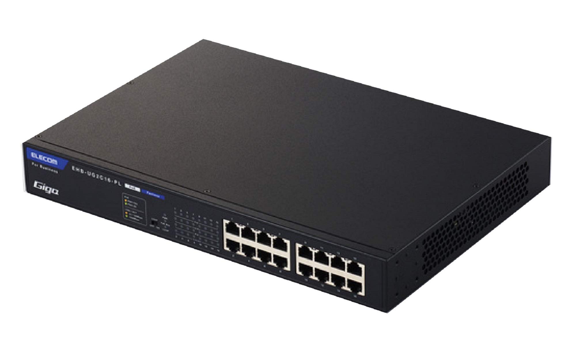 ELECOM Corporate Switching Hub Gigabit Compatible PoE 16 Port Power Supply Model Small Housing Fanless 3 Year Warranty Non-Intelligent Built-in
ELECOM Corporate Switching Hub Gigabit Compatible PoE 16 Port Power Supply Model Small Housing Fanless 3 Year Warranty Non-Intelligent Built-in