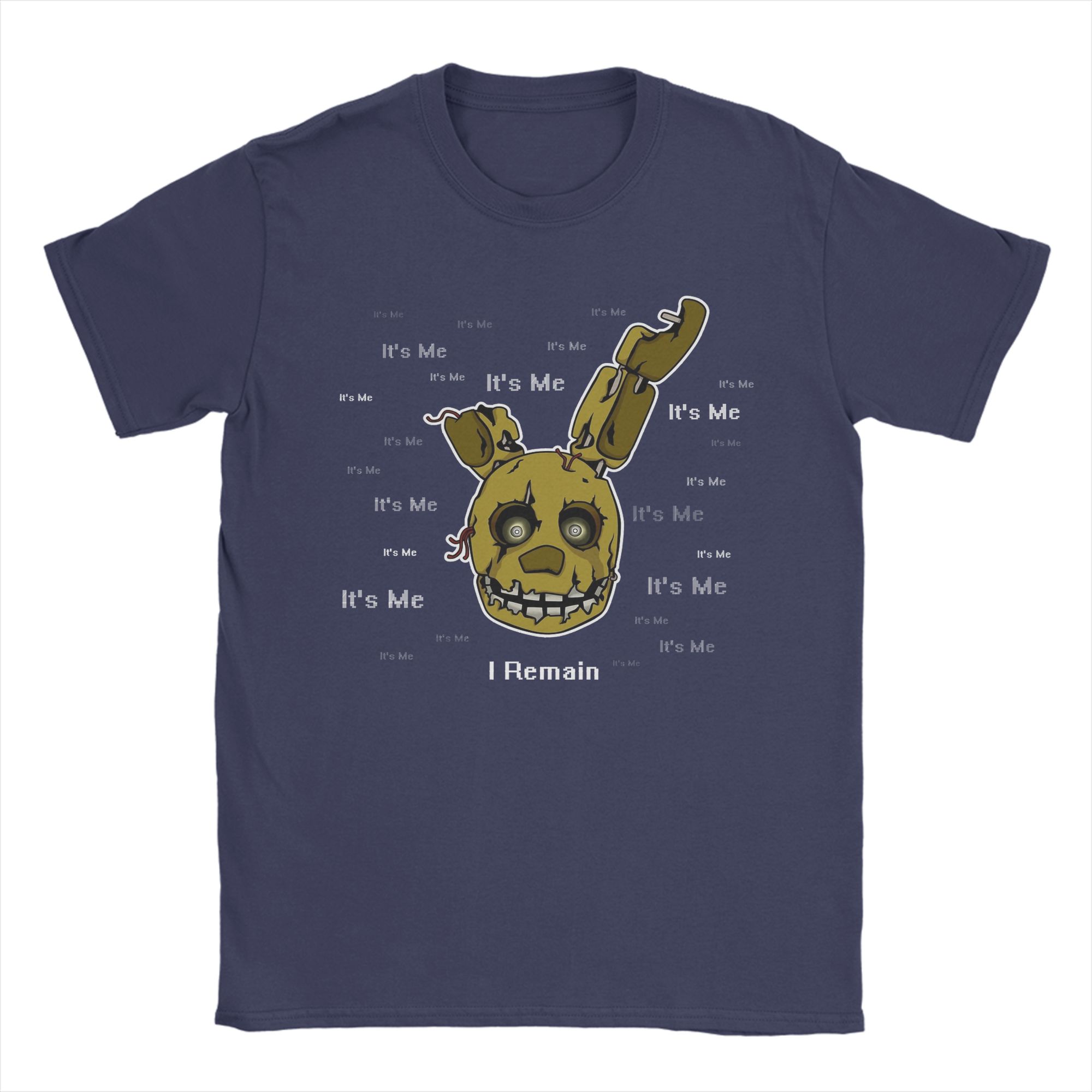 Freddyed Bonnie Game Springtrap Its Me T Shirts Mens Cotton Funny TShirts Crewneck Tees Short Sleeve Clothes New Arrival 3XL
Freddyed Bonnie Game Springtrap Its Me T Shirts Mens Cotton Funny TShirts Crewneck Tees Short Sleeve Clothes New Arrival 3XL
