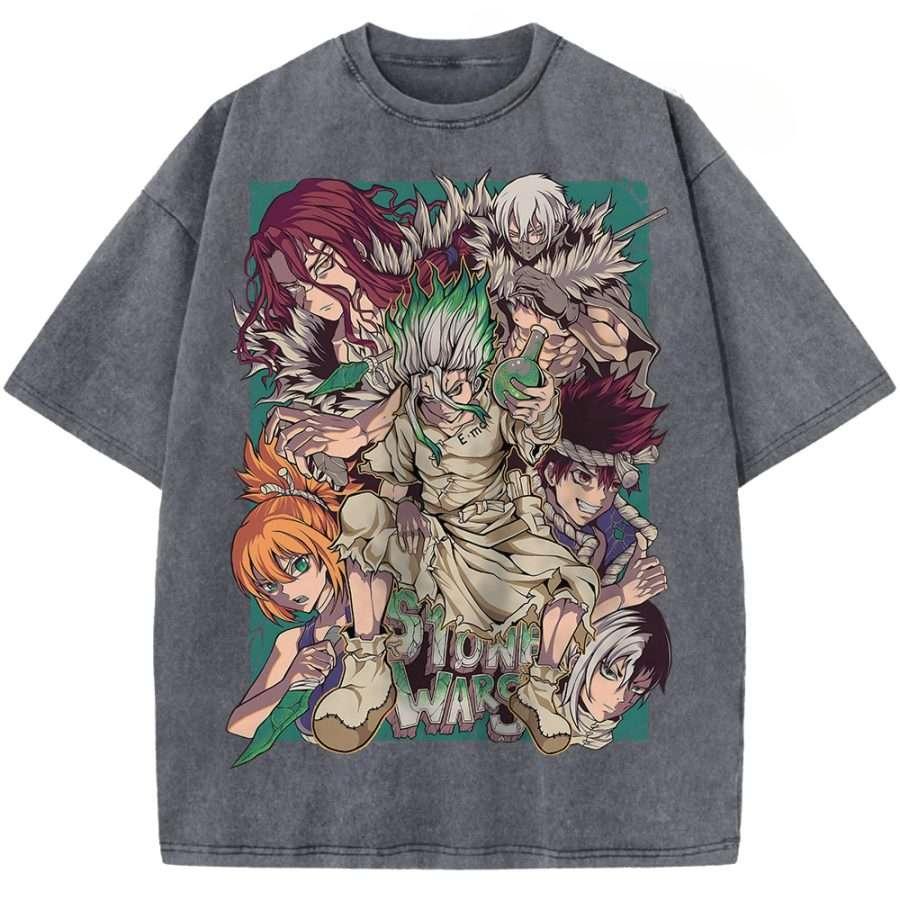 Dr Stone Ishigami Senkuu Printed Tee Men Women Retro Washed T-shirts Oversized Cotton T Shirt Casual Clothing Harajuku Tshirt S серый
Dr Stone Ishigami Senkuu Printed Tee Men Women Retro Washed T-shirts Oversized Cotton T Shirt Casual Clothing Harajuku Tshirt S серый