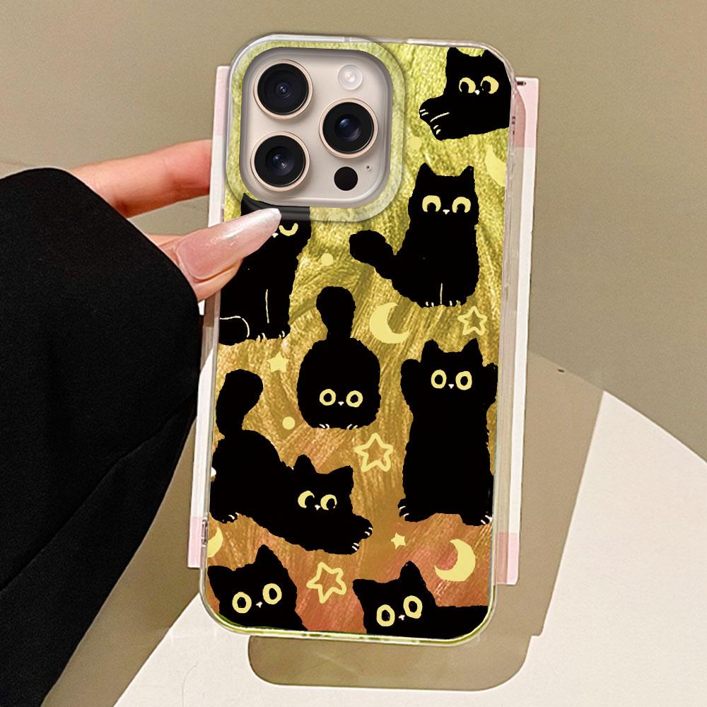 Милый чехол для телефона с черным котом и луной для iphone 16 15 14 7 8 Plus 13 Pro Max 16e X XS XR SE 2022 Чехол для девочек Мягкая задняя силиконовая крышка iPhone 7 Plus-8 Plus белый
Милый чехол для телефона с черным котом и луной для iphone 16 15 14 7 8 Plus 13 Pro Max 16e X XS XR SE 2022 Чехол для девочек Мягкая задняя силиконовая крышка iPhone 7 Plus-8 Plus белый