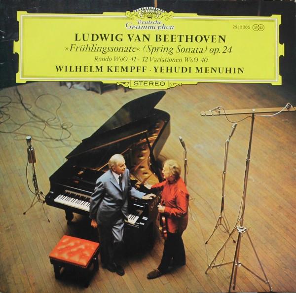 LP Record WILHELM KEMPFF, YEHUDI MENUHIN - Ludwig Van Beethoven, Fruhlingssona 2530205 DEUTSCHE GRAMMO 1970 Germany Classical Used
LP Record WILHELM KEMPFF, YEHUDI MENUHIN - Ludwig Van Beethoven, Fruhlingssona 2530205 DEUTSCHE GRAMMO 1970 Germany Classical Used