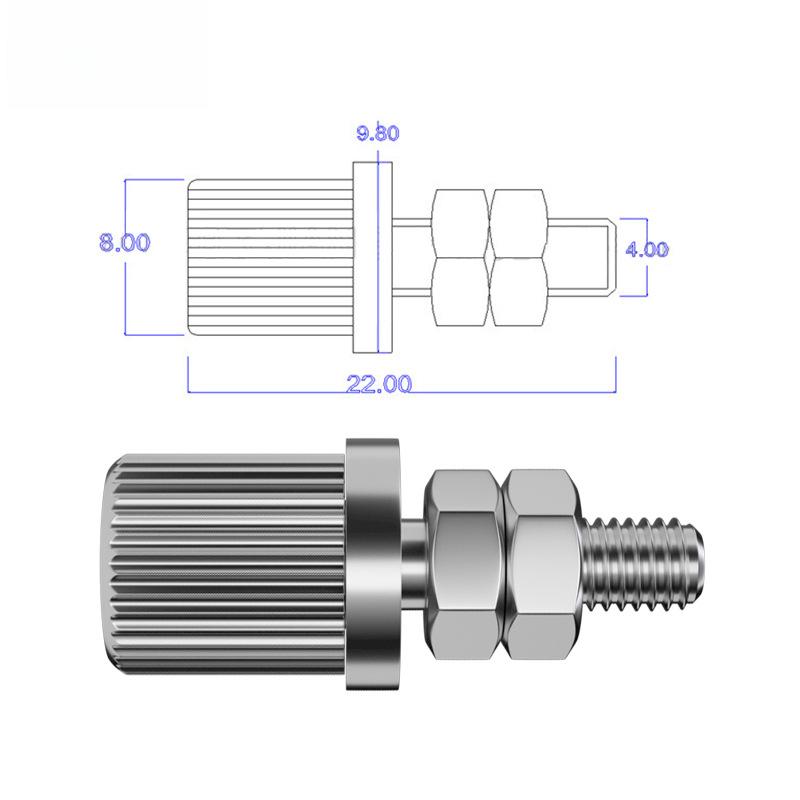 1pc Small Metal Panel Grounding Terminal Copper Nickel Plated 20A Current 4mm Screw For Electrical Connections
1pc Small Metal Panel Grounding Terminal Copper Nickel Plated 20A Current 4mm Screw For Electrical Connections