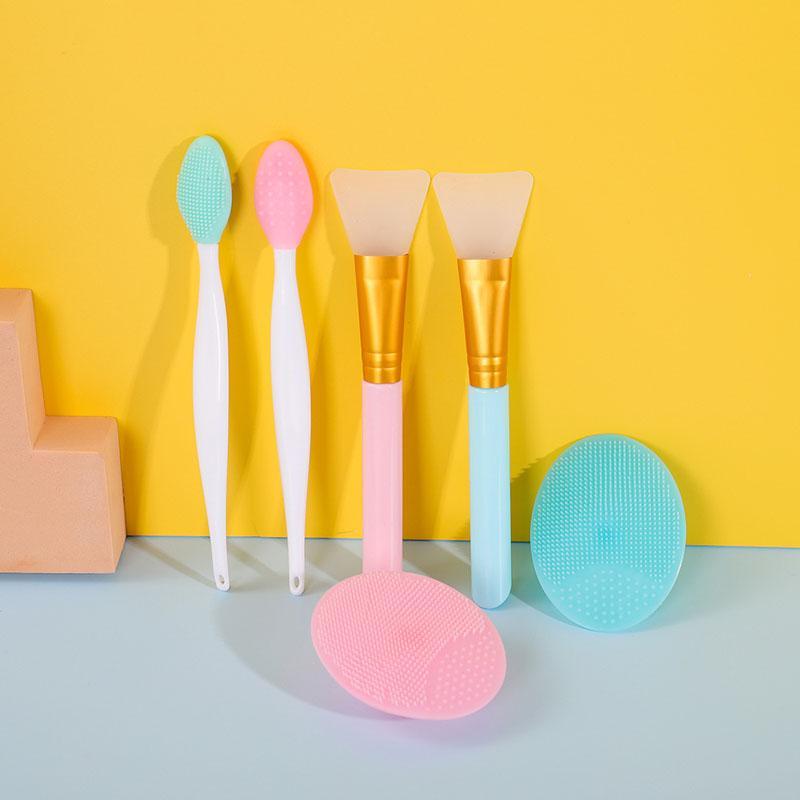 Lip Exfoliating Facial Cleansing Brush Face Scrub Nose Clean Brush Blackhead Remover Double-Sided Beauty Skin Care Tool зелений
Lip Exfoliating Facial Cleansing Brush Face Scrub Nose Clean Brush Blackhead Remover Double-Sided Beauty Skin Care Tool зелений