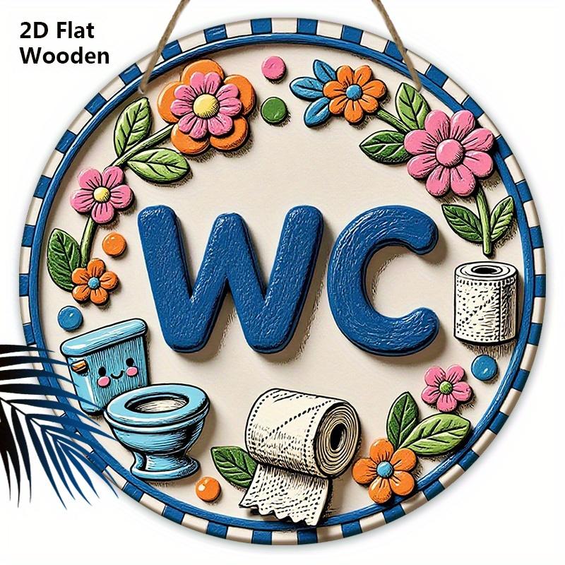 Деревянная табличка WC в деревенском стиле - Очаровательные фигурки-украшения для двери туалета, стены, декора раковины - Идеальный подарок для семьи 20cm/7.87in синий
Деревянная табличка WC в деревенском стиле - Очаровательные фигурки-украшения для двери туалета, стены, декора раковины - Идеальный подарок для семьи 20cm/7.87in синий