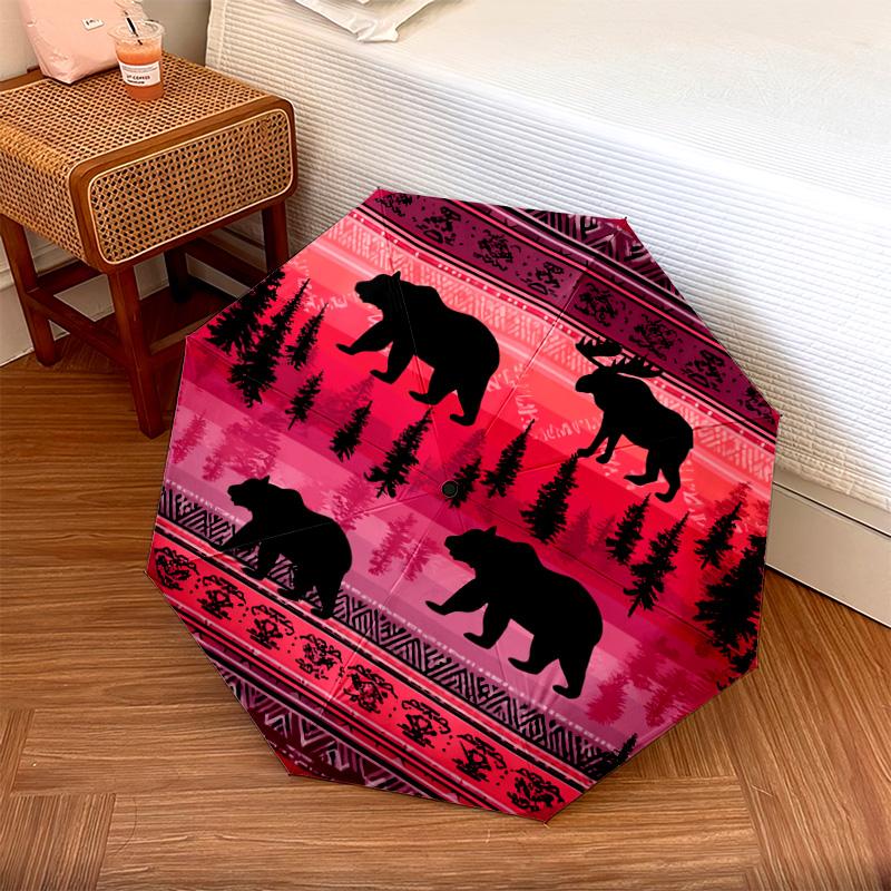 1 PC Automatic Folding Umbrella - Bear Pattern, Portable & Foldable Design with 8 Ribs, Christmas Birthday Gifts
1 PC Automatic Folding Umbrella - Bear Pattern, Portable & Foldable Design with 8 Ribs, Christmas Birthday Gifts