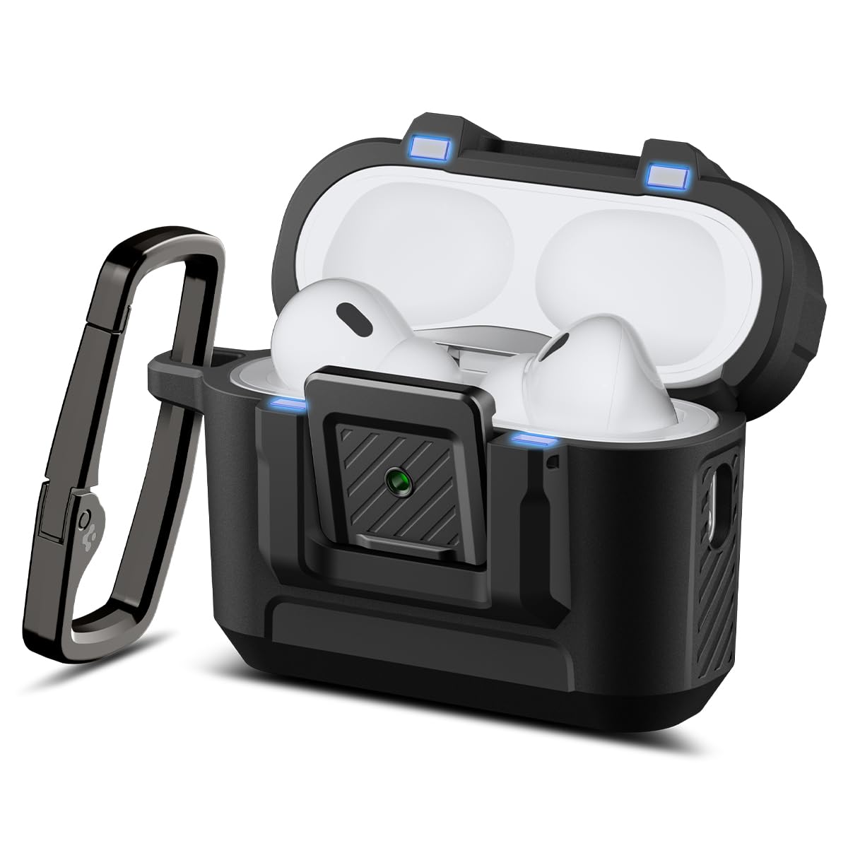 Чохол Spigen для AirPods Pro 3, сумісний з AirPods Pro, із замком, інтегрований, ударостійкий, для зарядки, бездротова зарядка, замок ACS09825, (3-й
Чохол Spigen для AirPods Pro 3, сумісний з AirPods Pro, із замком, інтегрований, ударостійкий, для зарядки, бездротова зарядка, замок ACS09825, (3-й