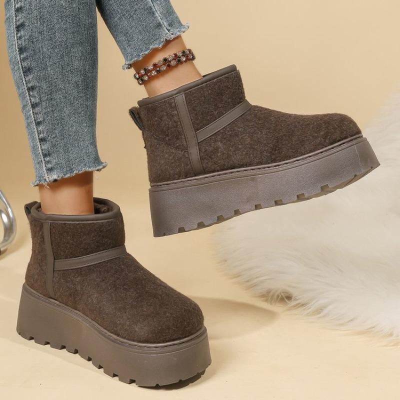 Зимние новые ботинки-дутики с большой головой на толстой подошве, утолщенные хлопковые ботинки-хлебцы, теплые ботинки для снега 42 темно-коричневого
Зимние новые ботинки-дутики с большой головой на толстой подошве, утолщенные хлопковые ботинки-хлебцы, теплые ботинки для снега 42 темно-коричневого