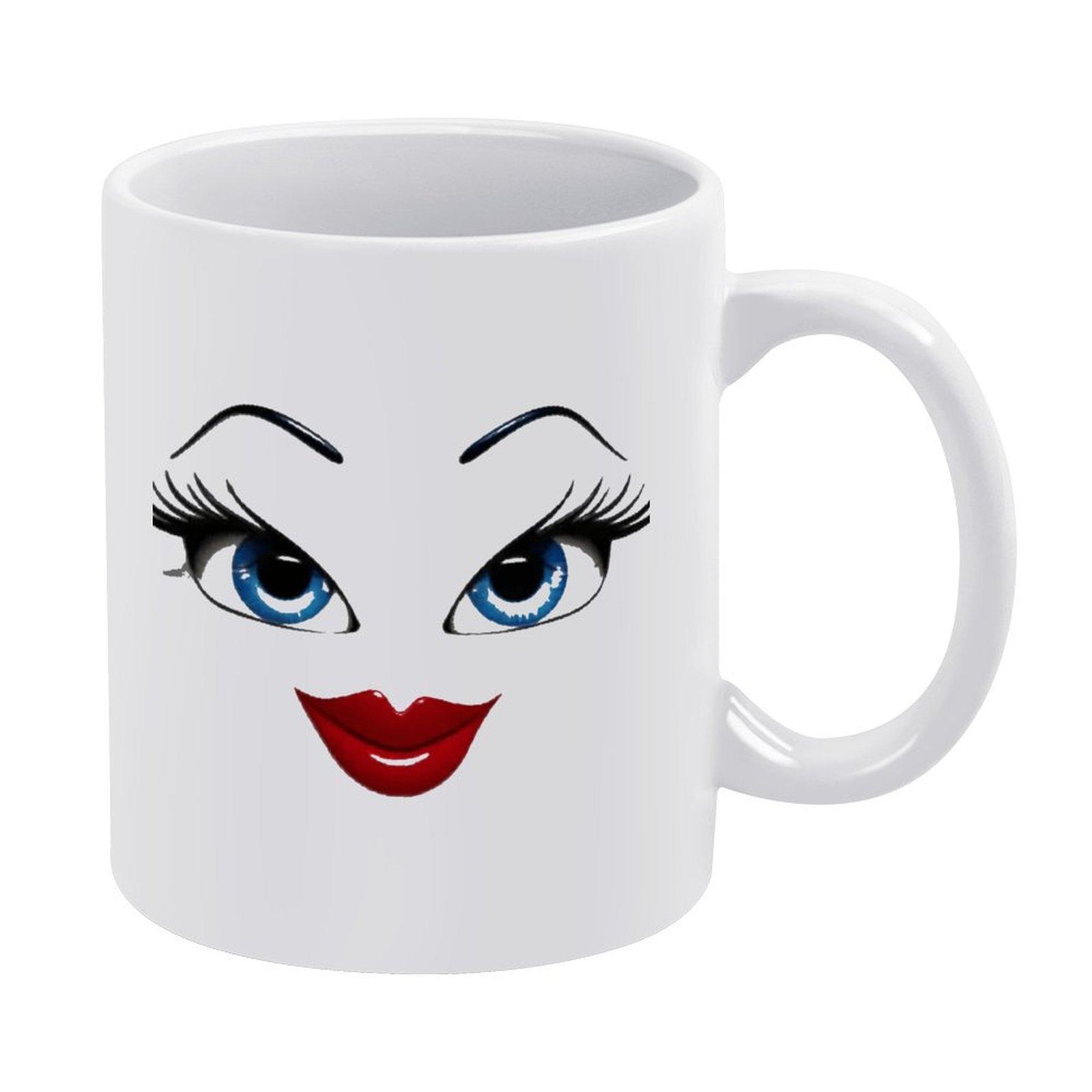 1pc 11oz white ceramic mug, double-sided printed with a playful humorous style, smooth glossy finish, perfect everyday coffee tea cup gift
1pc 11oz white ceramic mug, double-sided printed with a playful humorous style, smooth glossy finish, perfect everyday coffee tea cup gift