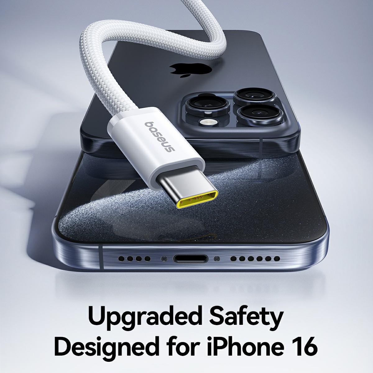 BASEUS Dynamic 4 1m USB-C to USB-C PC+Nylon Braided PD 100W Fast Charging Cable Baby Blue
BASEUS Dynamic 4 1m USB-C to USB-C PC+Nylon Braided PD 100W Fast Charging Cable Baby Blue