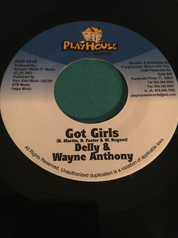 7inch Record DELLY RANKS & WAYNE ANTHONY - Got Girls / Real Love NONE Playhouse Recor 2003 Jamaica Reggae, Ska & Dub Used
7inch Record DELLY RANKS & WAYNE ANTHONY - Got Girls / Real Love NONE Playhouse Recor 2003 Jamaica Reggae, Ska & Dub Used