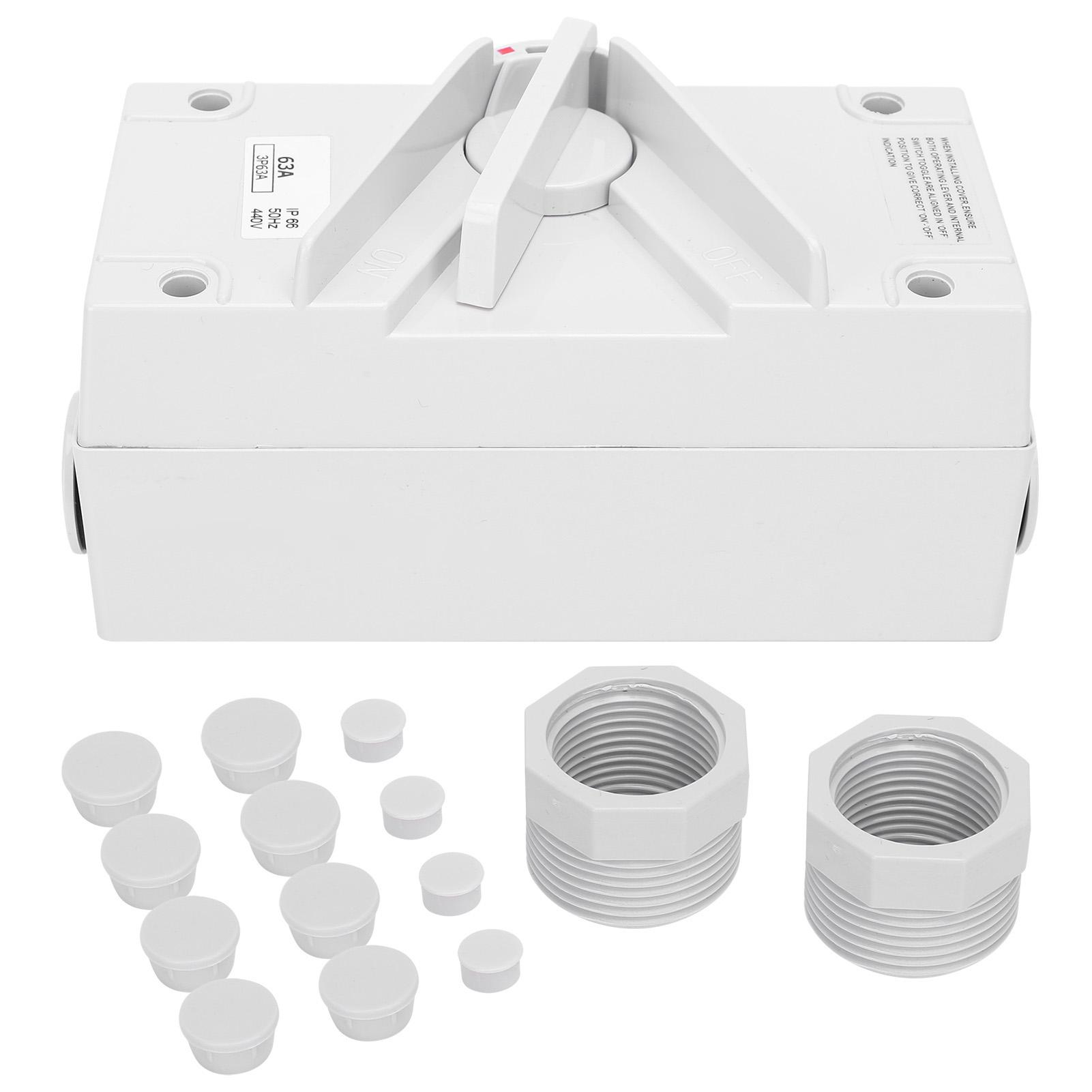 3P Weatherproof Isolating Switch Industrial Dustproof Waterproof Isolator SwitchCF3P63A
3P Weatherproof Isolating Switch Industrial Dustproof Waterproof Isolator SwitchCF3P63A