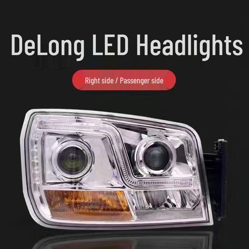 LED Super Bright Front Headlight Assembly for Shaanxi Delong M3000, X3000, H3000 Standard
LED Super Bright Front Headlight Assembly for Shaanxi Delong M3000, X3000, H3000 Standard