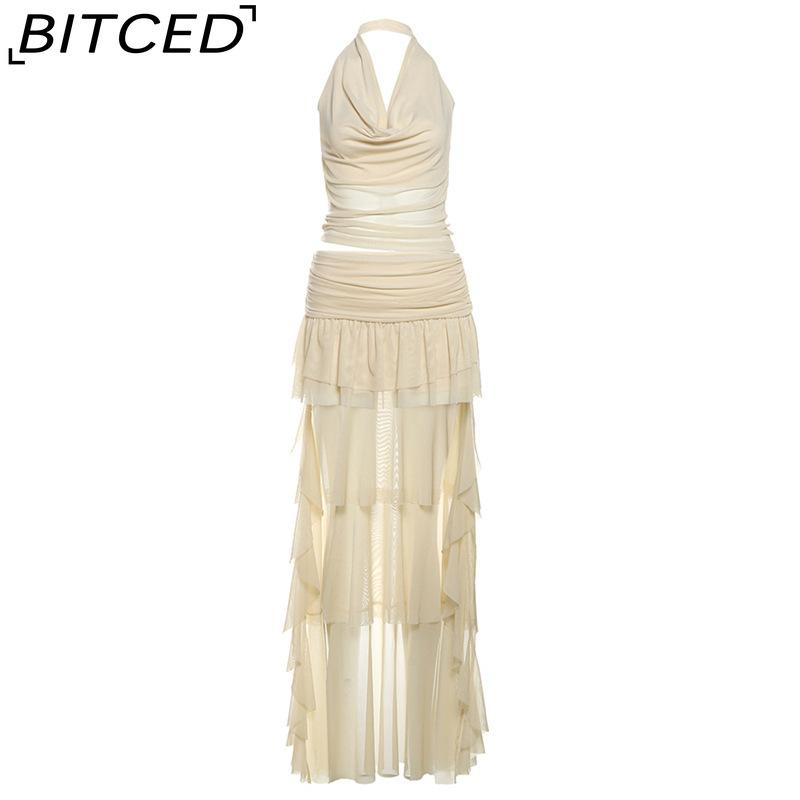 BITCED Весенний женский однотонный облегающий топ с халтером и модный комплект юбки с низкой посадкой L абрикосовый
BITCED Весенний женский однотонный облегающий топ с халтером и модный комплект юбки с низкой посадкой L абрикосовый