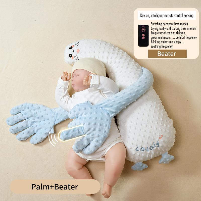 Upgrade Baby Sleeping Patting Pillow With Soothing Palm Remote Control Electric Baby Hand Pillow Soothing Doll Palm Beating Toys
Upgrade Baby Sleeping Patting Pillow With Soothing Palm Remote Control Electric Baby Hand Pillow Soothing Doll Palm Beating Toys