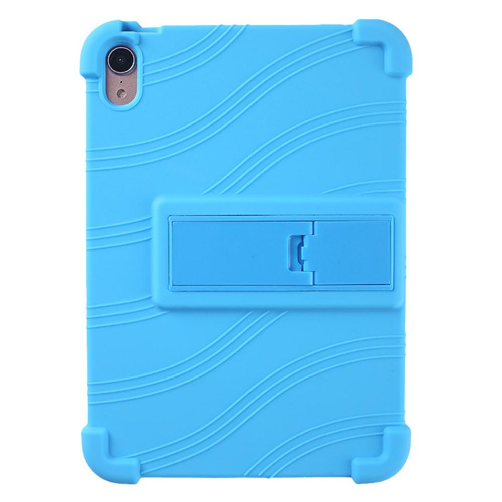 For iPad mini (2024)/mini (2021) Kickstand Design Anti-Drop Tablet Case Anti-Scratch Silicone Protective Cover Sky Blue
For iPad mini (2024)/mini (2021) Kickstand Design Anti-Drop Tablet Case Anti-Scratch Silicone Protective Cover Sky Blue