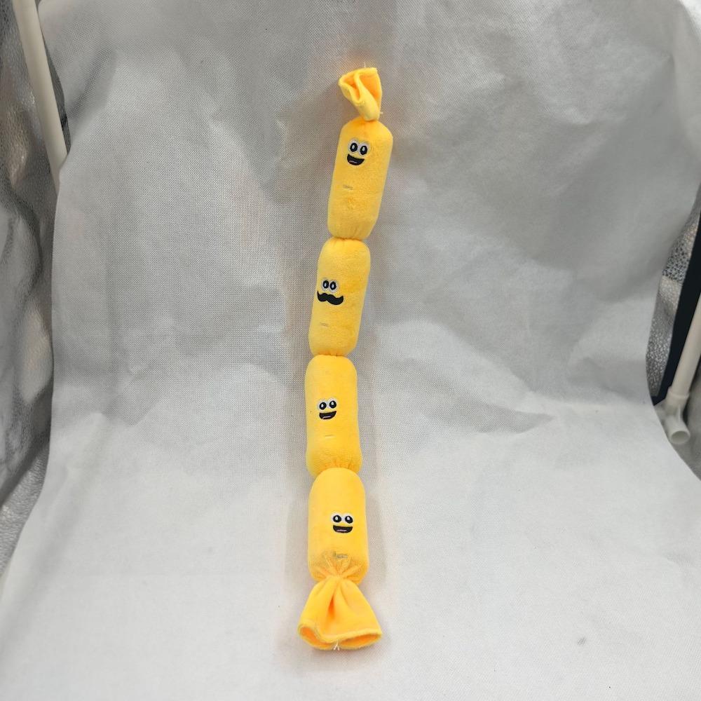 Bite-Resistant Sausage Sound Dog Chew Toy Soft Plush Interactive Dog Toy Cleaning Tooth жовтий
Bite-Resistant Sausage Sound Dog Chew Toy Soft Plush Interactive Dog Toy Cleaning Tooth жовтий