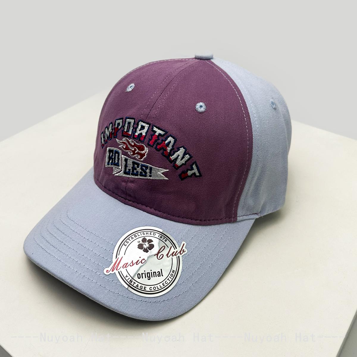 New Unisex Preppy Style Letters Embroidery Baseball Hats Sunshade Color Block Versatile Personal Peaked Caps Fashion Ins Korean 52-60cm
New Unisex Preppy Style Letters Embroidery Baseball Hats Sunshade Color Block Versatile Personal Peaked Caps Fashion Ins Korean 52-60cm