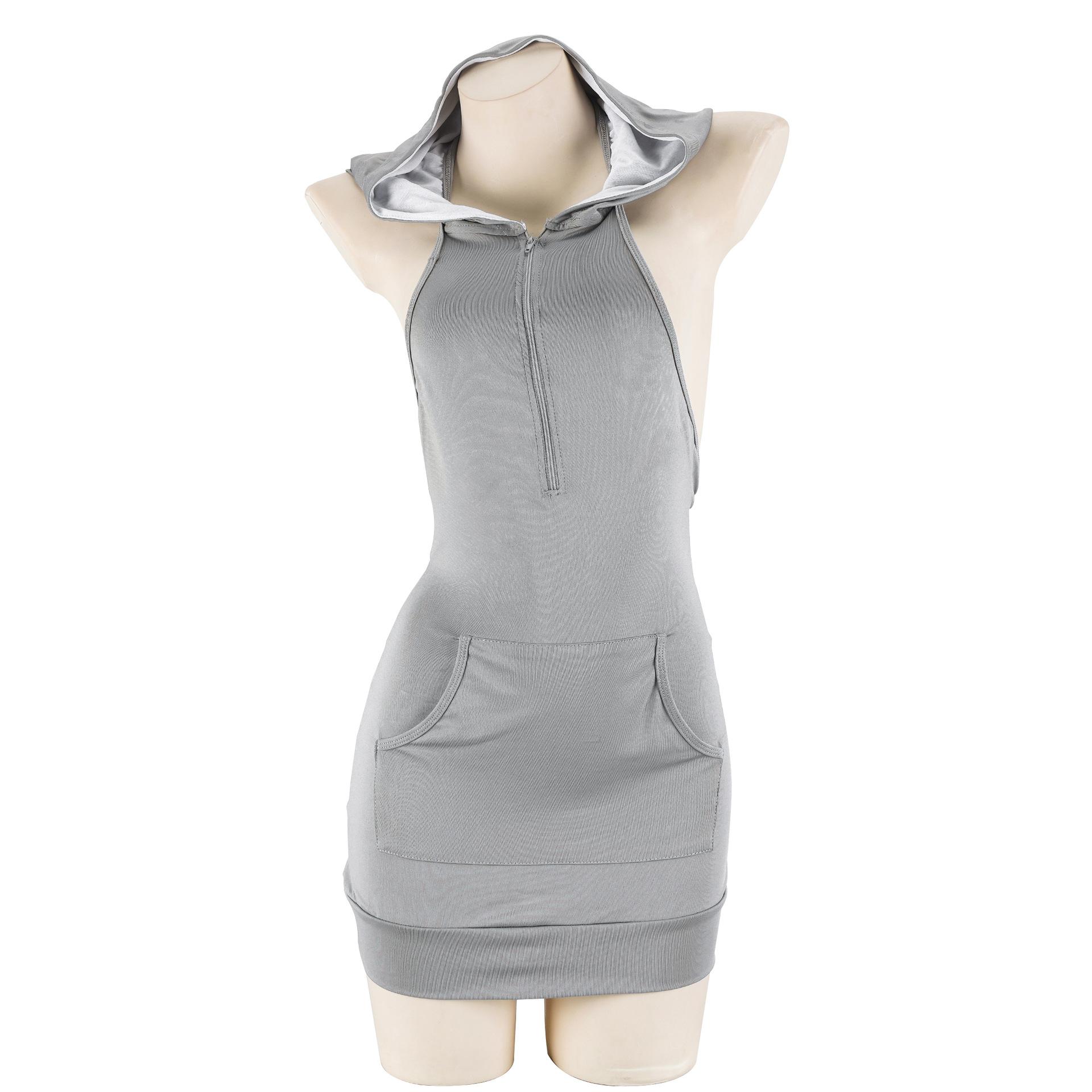 Anime Cute Girl Sweet Bunny Gray Sexy backless hooded dress with buttocks Women Zipper Backless women s dress Cosplay Rabbit One Size серый
Anime Cute Girl Sweet Bunny Gray Sexy backless hooded dress with buttocks Women Zipper Backless women s dress Cosplay Rabbit One Size серый