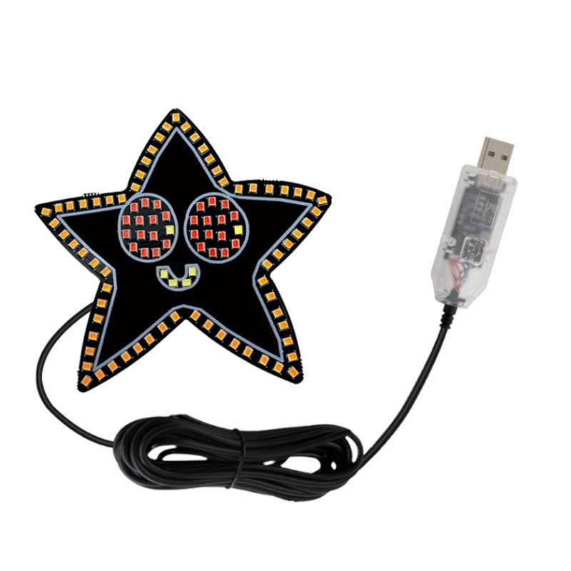 Car Window Star Decorative Light With 12 Changing LED Shades For Comfortable Night Driving Atmosphere
Car Window Star Decorative Light With 12 Changing LED Shades For Comfortable Night Driving Atmosphere