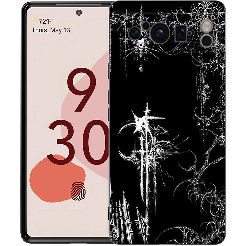 For Google Pixel 10 Pro Phone Case Pixel 9 Pro XL TPU Case Pixel 8 Pro 9A 8A 7A 7 6A 6 Pro Soft Cover Cyber Sigil Cross line Pixel 9A
For Google Pixel 10 Pro Phone Case Pixel 9 Pro XL TPU Case Pixel 8 Pro 9A 8A 7A 7 6A 6 Pro Soft Cover Cyber Sigil Cross line Pixel 9A