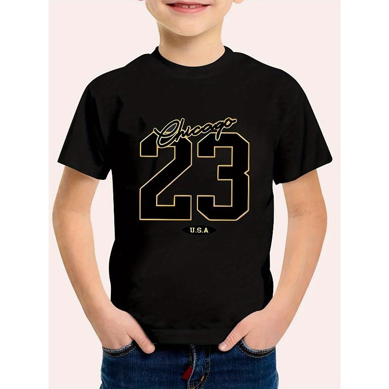 European sizes Boys Printed Short-Sleeve T-Shirt, Casual Crew Neck Knit Tee, Summer Wear, Playful Pattern T-Shirt | Stretchy Fabric, Boys Clothing 164cm чорний
European sizes Boys Printed Short-Sleeve T-Shirt, Casual Crew Neck Knit Tee, Summer Wear, Playful Pattern T-Shirt | Stretchy Fabric, Boys Clothing 164cm чорний