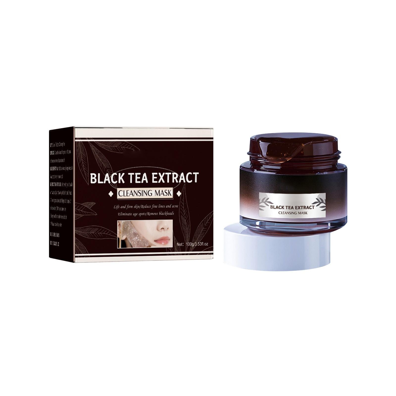 Black Tea Facial Mask Pore Cleaning Smearing Facial Mask Delicate Pores Brightening Skin Tone And Rejuvenating Facial Mask чорний
Black Tea Facial Mask Pore Cleaning Smearing Facial Mask Delicate Pores Brightening Skin Tone And Rejuvenating Facial Mask чорний