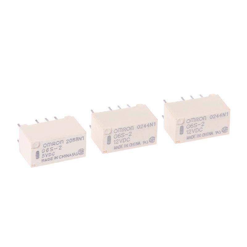 1 Pcs G6S-2 5Vdc 12Vdc 24Vdc Signal Relay 8Pin Dc 5V 12V 24V 2A Mini Signal Switch Relays
1 Pcs G6S-2 5Vdc 12Vdc 24Vdc Signal Relay 8Pin Dc 5V 12V 24V 2A Mini Signal Switch Relays