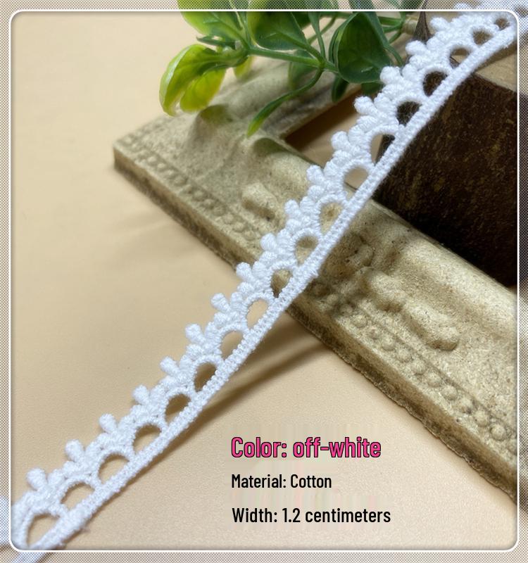 Cotton Water Soluble Embroidery Lace for Lolita Hair Accessories and DIY Jewelry Supplies.
Cotton Water Soluble Embroidery Lace for Lolita Hair Accessories and DIY Jewelry Supplies.