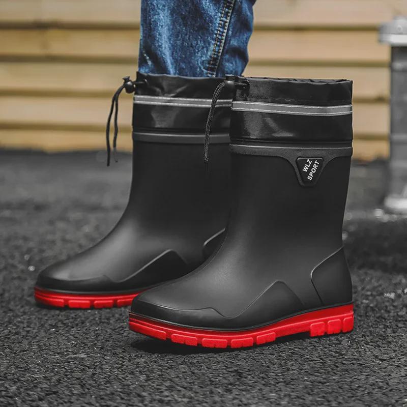 Men s Waterproof Non-Slip Outdoor Korean Fashion Rain Boots for Fishing and Sea Tasks 44
Men s Waterproof Non-Slip Outdoor Korean Fashion Rain Boots for Fishing and Sea Tasks 44