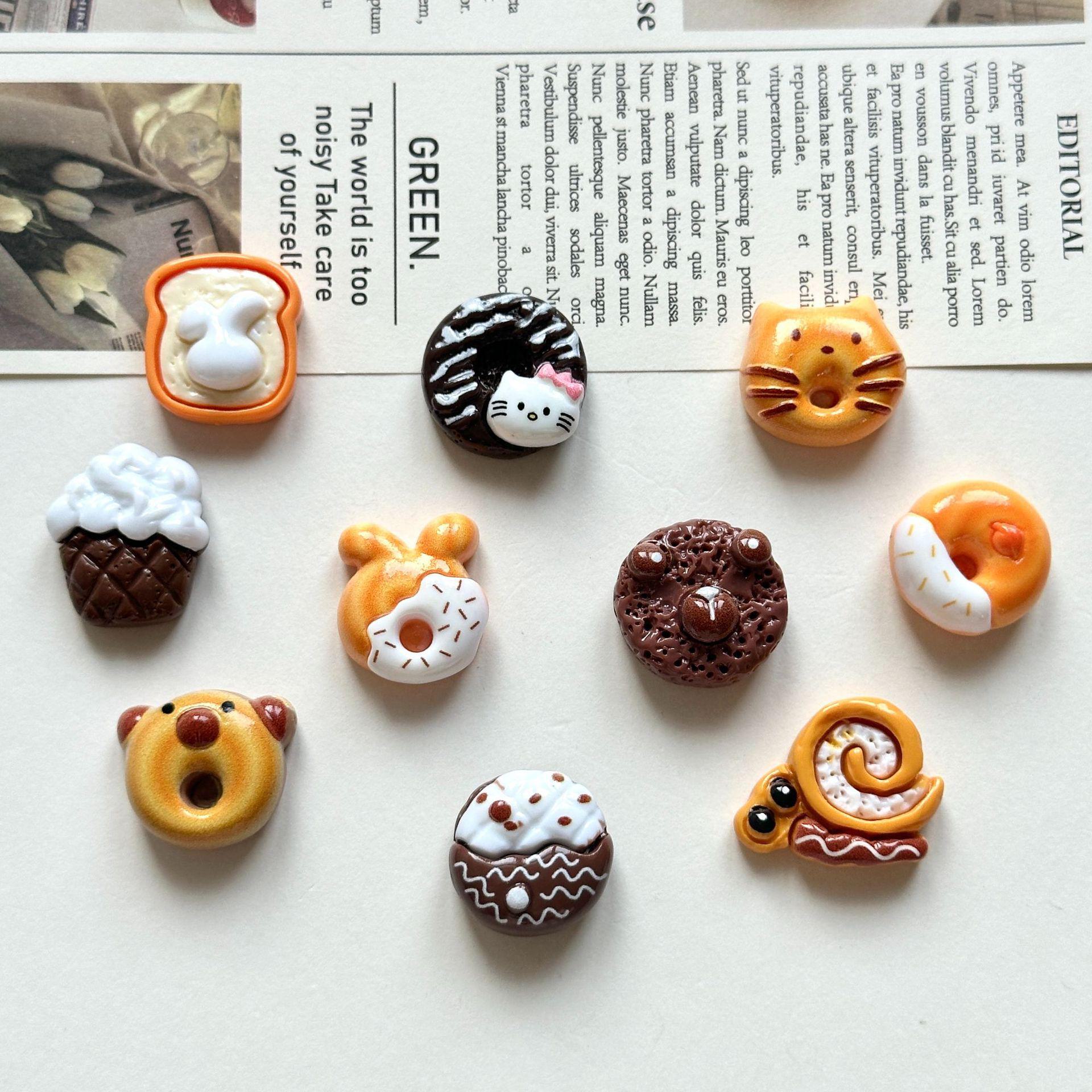 Миниатюрная резиновая игрушка-еда: Пончик, торт, тост, кремовый клей DIY аксессуары для творчества
Миниатюрная резиновая игрушка-еда: Пончик, торт, тост, кремовый клей DIY аксессуары для творчества