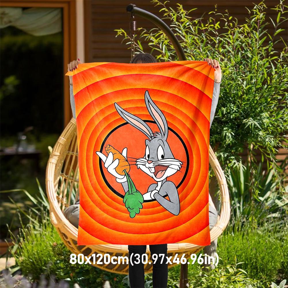 1pc Bugs Bunny carrotOutdoor Flannel Blanket Soft Plush Decor for Picnics, camping,Bedroom, Playroom, or Lunch Breakn1148A 80x120cm(31x47inch)
1pc Bugs Bunny carrotOutdoor Flannel Blanket Soft Plush Decor for Picnics, camping,Bedroom, Playroom, or Lunch Breakn1148A 80x120cm(31x47inch)