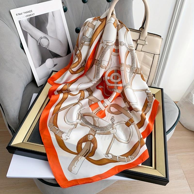 68cm Ring Pattern Silk Scarf Women s Imitation Silk Fashion Versatile Headwear Bag Accessories Clothing Square Scarf золотой
68cm Ring Pattern Silk Scarf Women s Imitation Silk Fashion Versatile Headwear Bag Accessories Clothing Square Scarf золотой