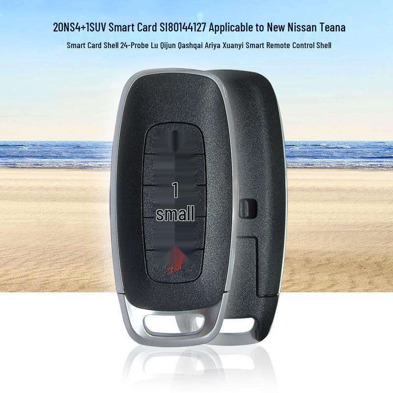 Compatible Nissan 4-Button Smart Remote Car Key, 4A Chip, 433 MHz (20 Models).
Compatible Nissan 4-Button Smart Remote Car Key, 4A Chip, 433 MHz (20 Models).