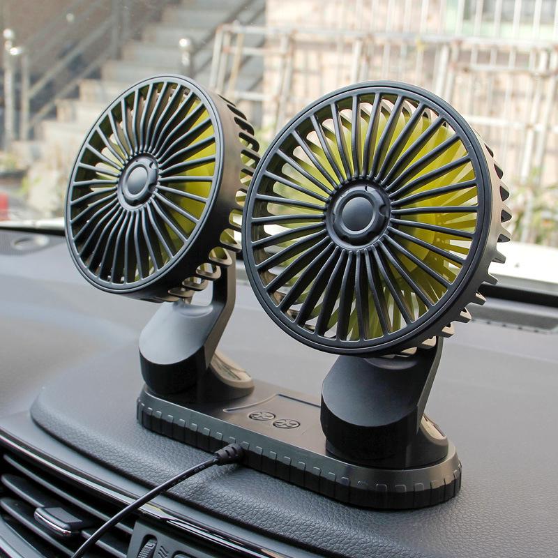 USB Rechargeable Dual-Head Adjustable Car & Home Mini Fan
USB Rechargeable Dual-Head Adjustable Car & Home Mini Fan