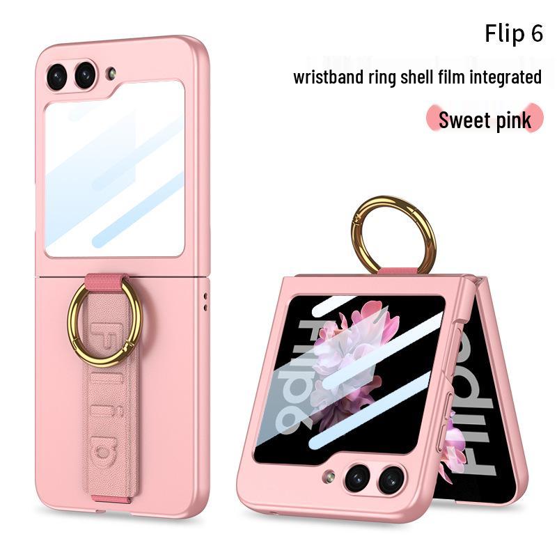 Samsung Flip6 Case: Ultra-Thin, Drop-Proof with Finger Ring & Wrist Strap SM-Flip6
Samsung Flip6 Case: Ultra-Thin, Drop-Proof with Finger Ring & Wrist Strap SM-Flip6