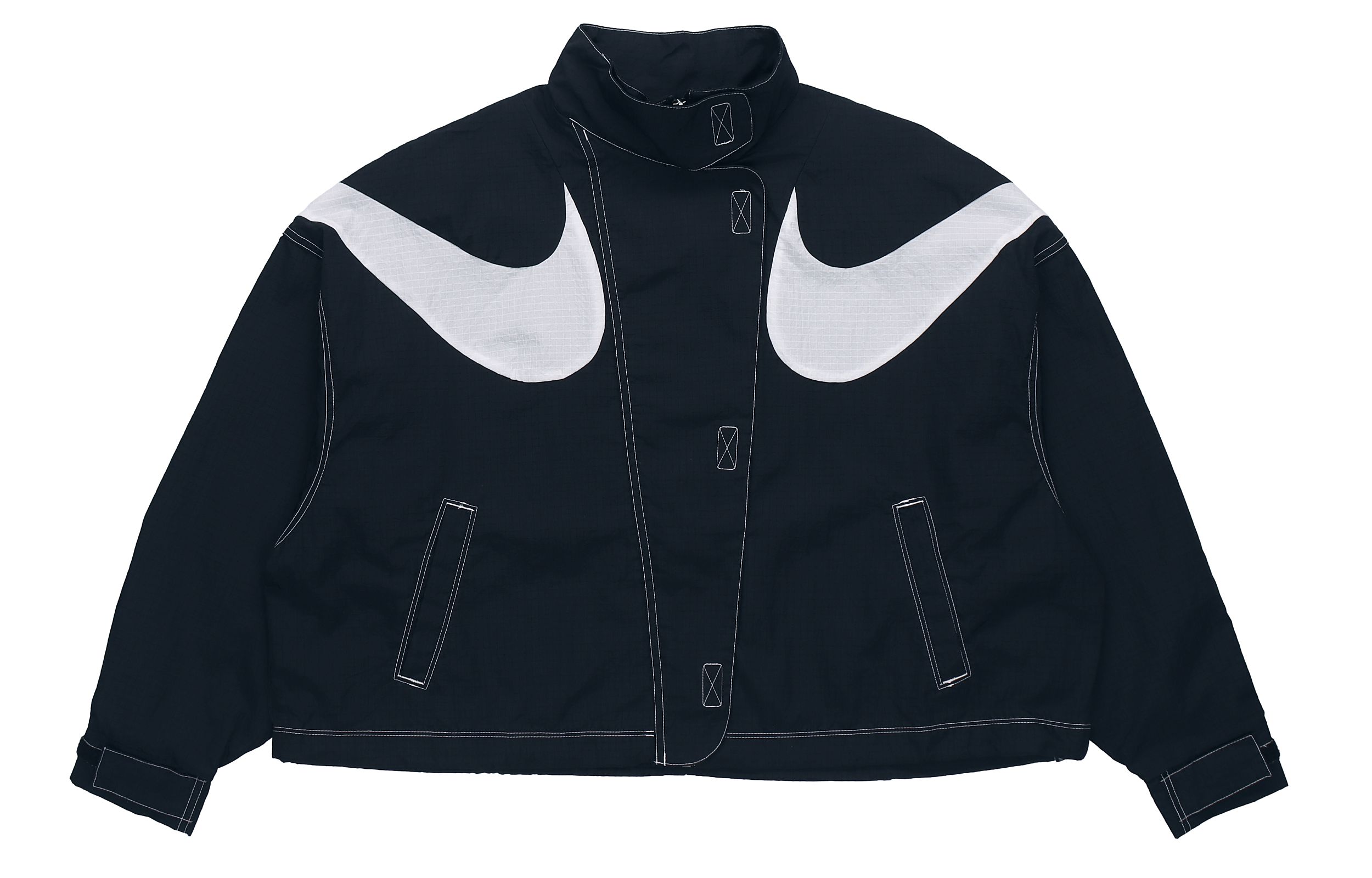 Nike Jackets Women s Black Stand Collar Moderate Other DD5585-010 XL
Nike Jackets Women s Black Stand Collar Moderate Other DD5585-010 XL